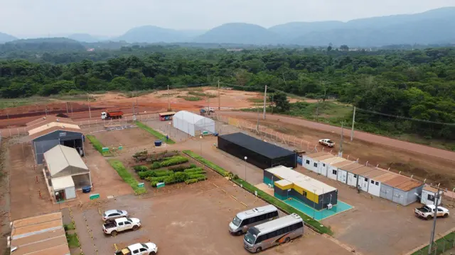 Estruturas do viveiro